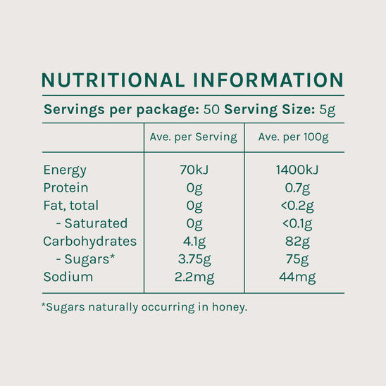 Kunzea Honey - 100% Raw Tasmanian Honey
