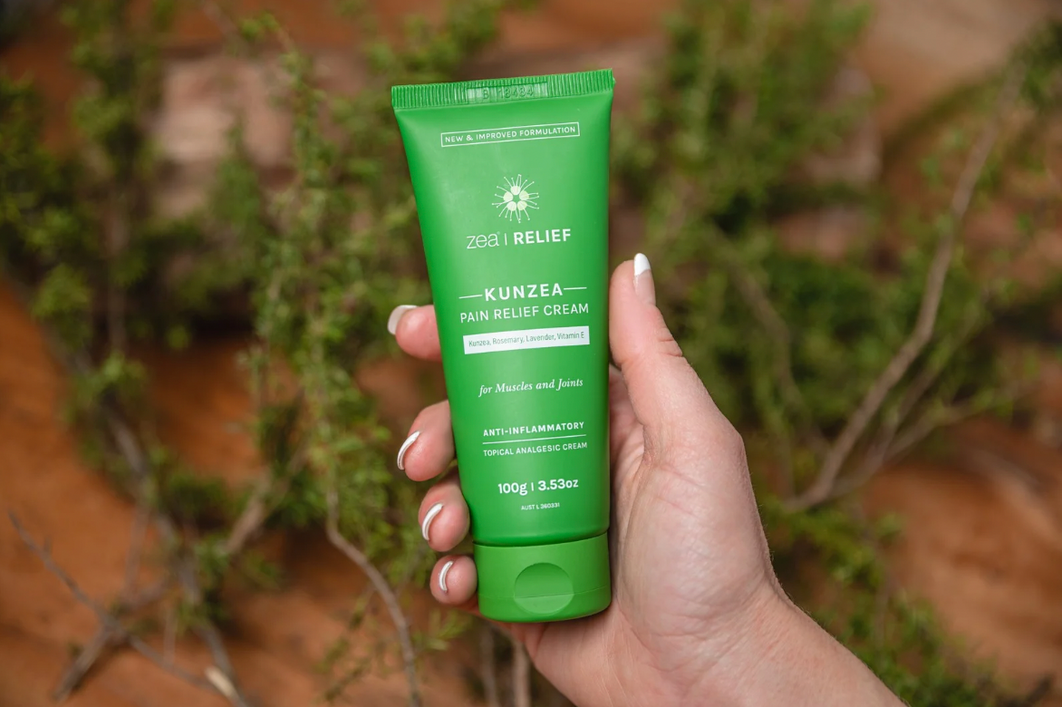 Discover The Unique Science Behind Zea Relief Kunzea Pain Relief Cream