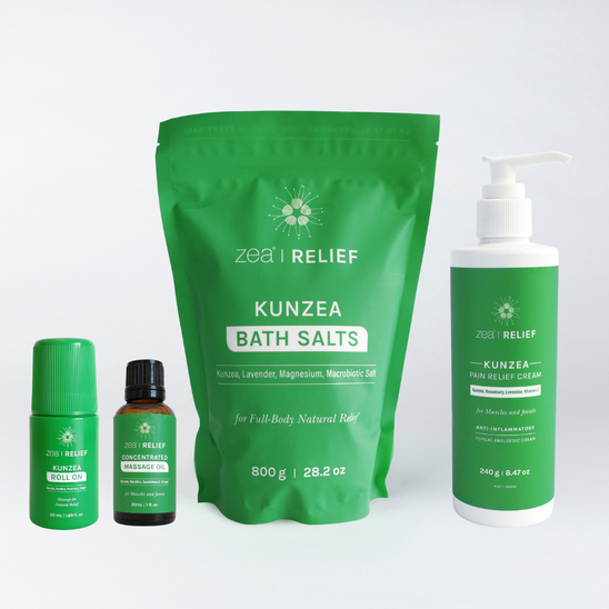 Ultimate Zea Relief Kunzea Pain Relief Bundle