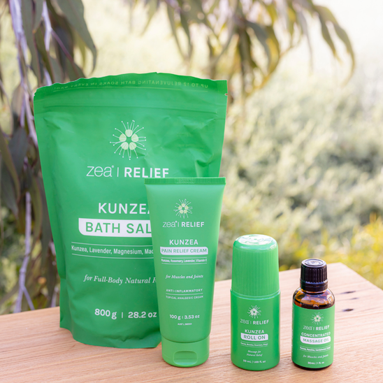 Ultimate Zea Relief Kunzea Pain Relief Bundle