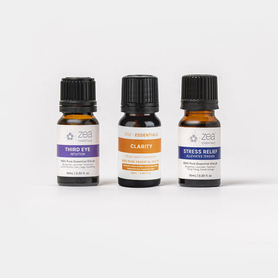 Focus & Clarity Essential Oil Blends Trio