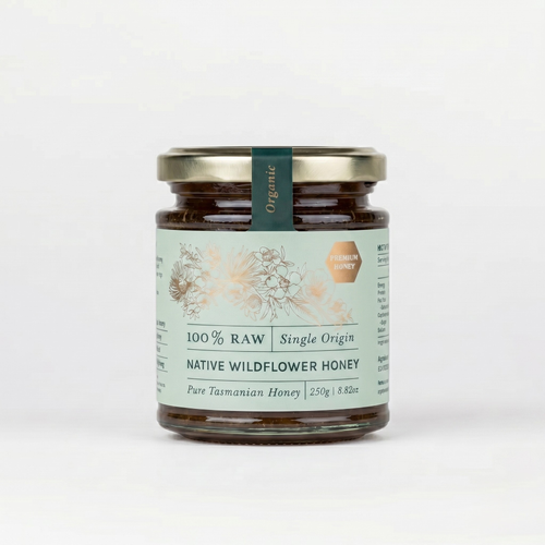 Flinders Island Native Wildflower Honey - 100% Raw, Botanical Blend